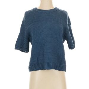 Abercrombie & Fitch Navy Textured Sweater
